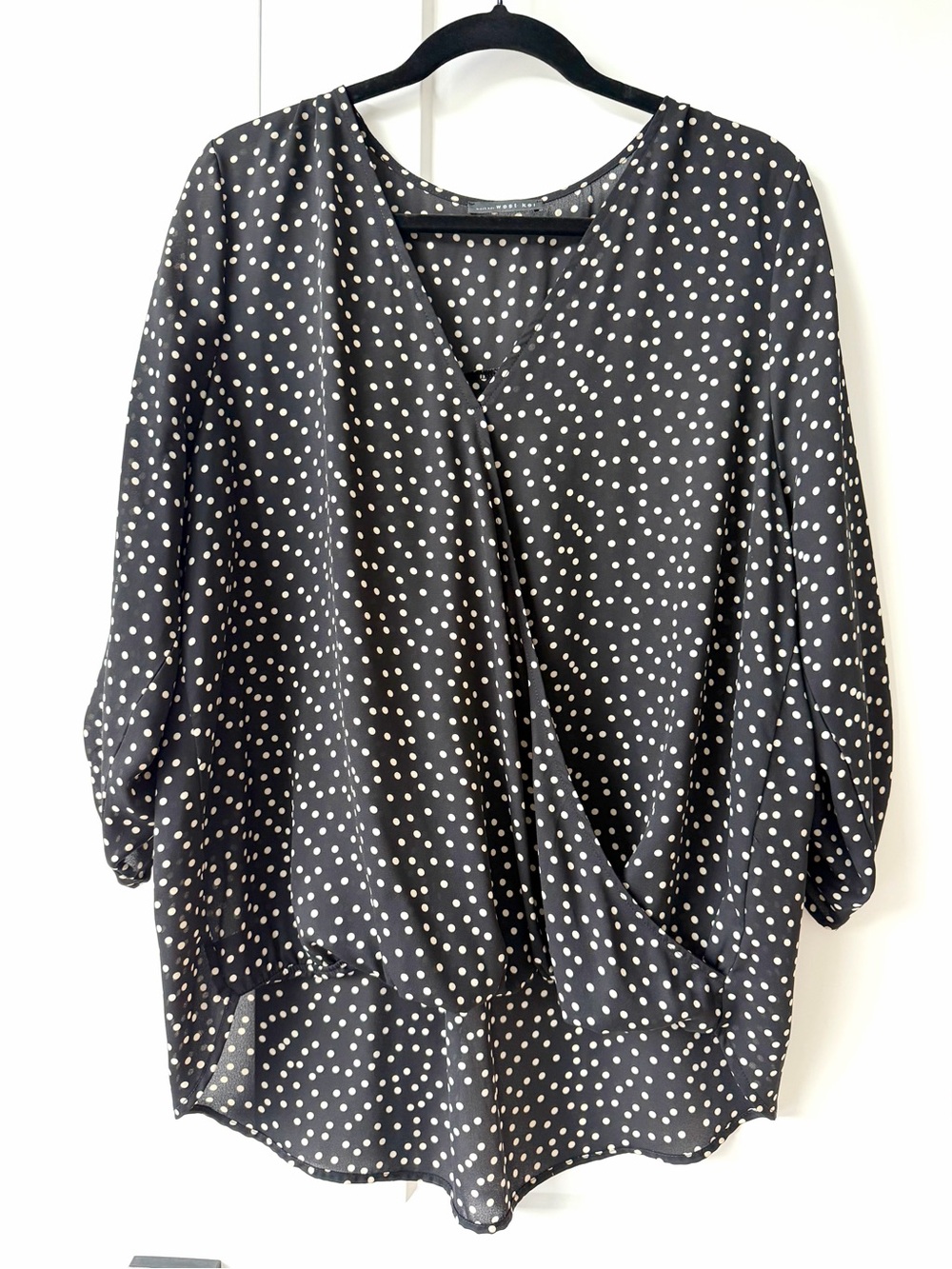 West Kei Allan Surplice blouse